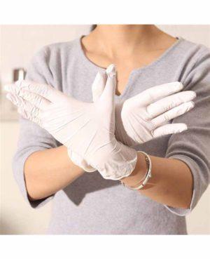 Gants jetables en latex